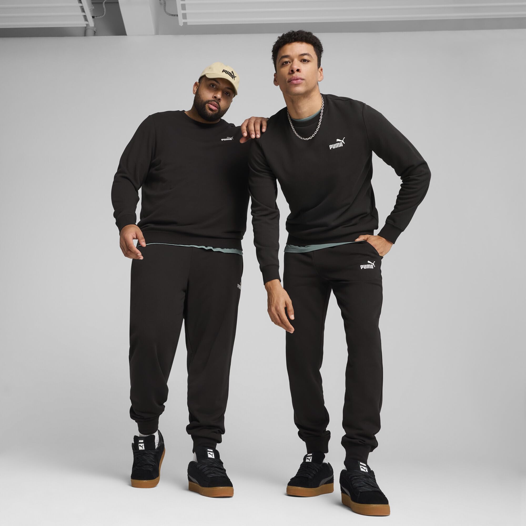 PUMA ESS No. 1 Logo Sweatpants TR cl, Pantalones de Punto Hombre, PUMA Black, S