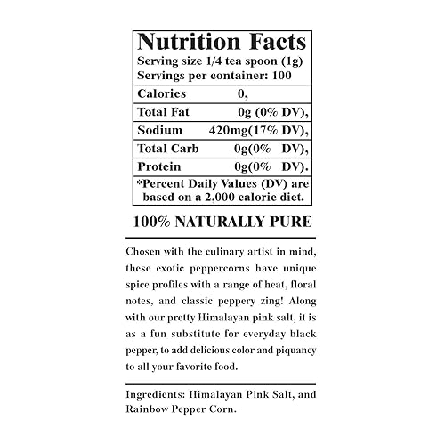 Miniatura 2 de Himalayan Chef Mezcla De Romero Orgánico Con Sal Rosa Del Himalaya En Un Frasco De Vidrio Redondo