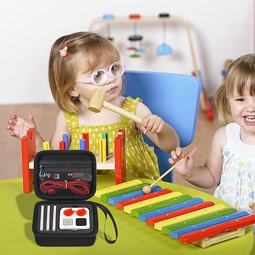 Miniatura 7 de Funda de transporte compatible con Yoto Mini - Reproductor de altavoces de viaje Bluetooth portátil para niños, cubierta de reproductor de audio y