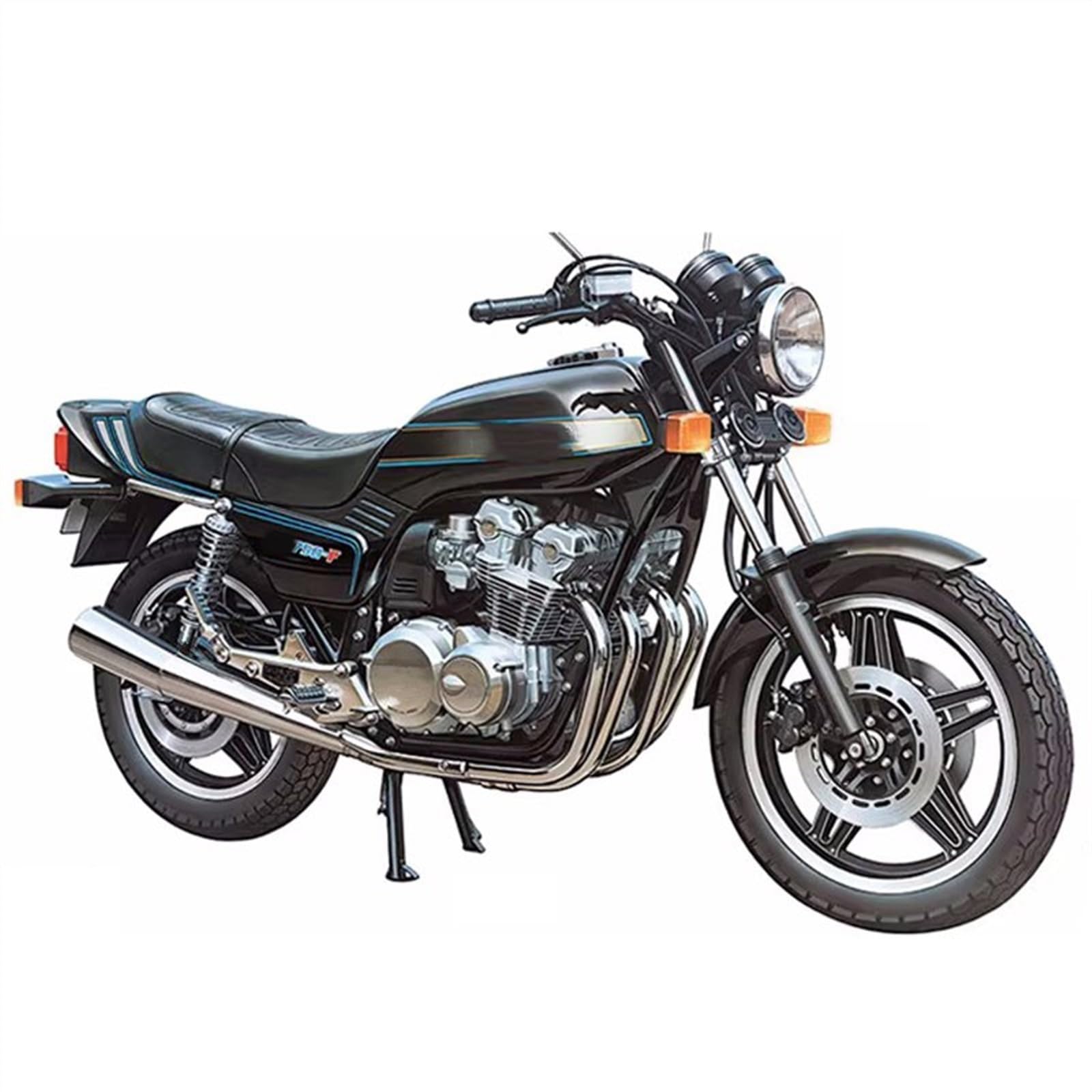 MPODYTSFScale Model 1/6 For H-ONDA CB750F CB 750F Motorcycle Gift Collection Static Model Assembly