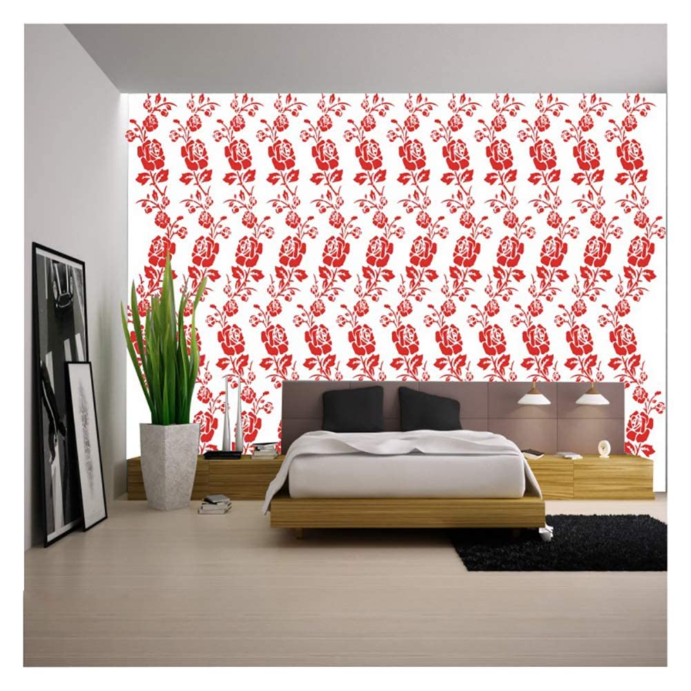 Kayra Decor Rose Design Stencils for Wall Painting - Pack of 1, 16 inch x 24 inch (KHS250) (B079N89LNJ) Amazon Price History, Amazon Price Tracker