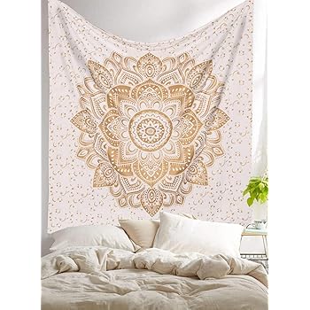 Amazon Com The Art Box Mandala Tapiz De Pared Para Colgar En La