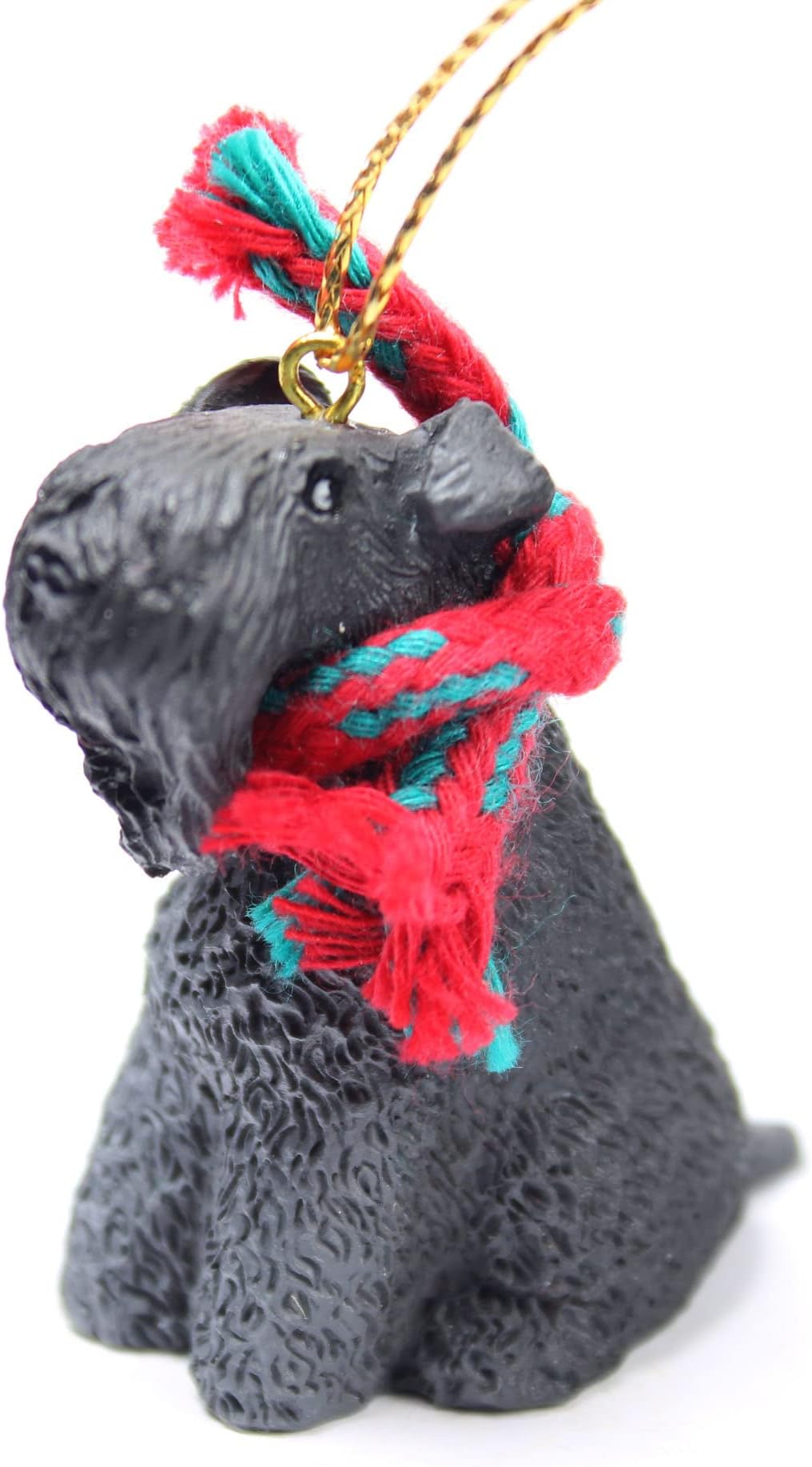 Kerry Blue Terrier Tiny Miniature One Christmas Ornament - Delightful!