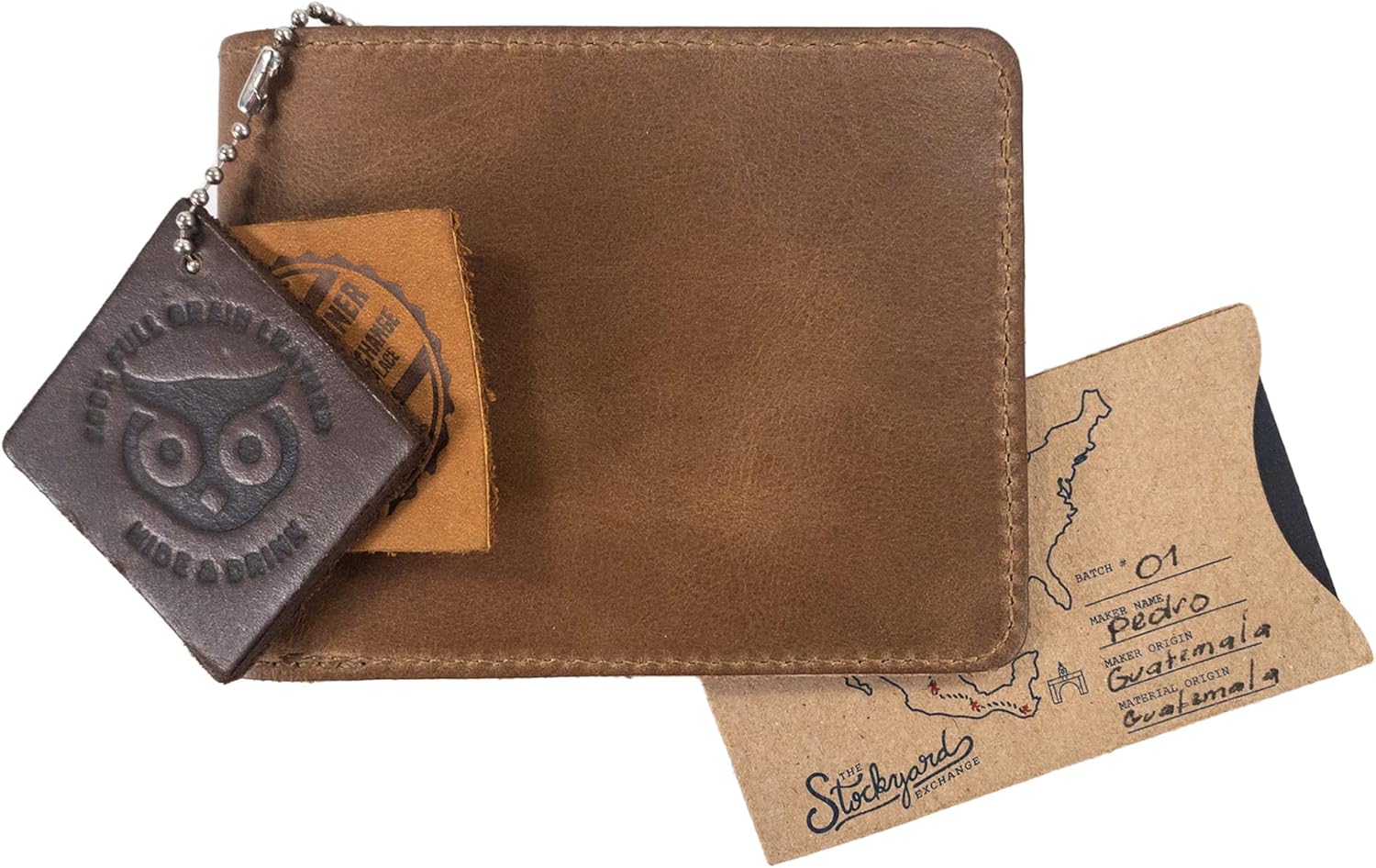 Hide & Drink, Classic Wallet, Storage Case for Identification, Multiple Card Slots, Bifold Wallet, Travel Accessory, Full Grain Leather, Handmade, Single Malt Mahogany - Image 7