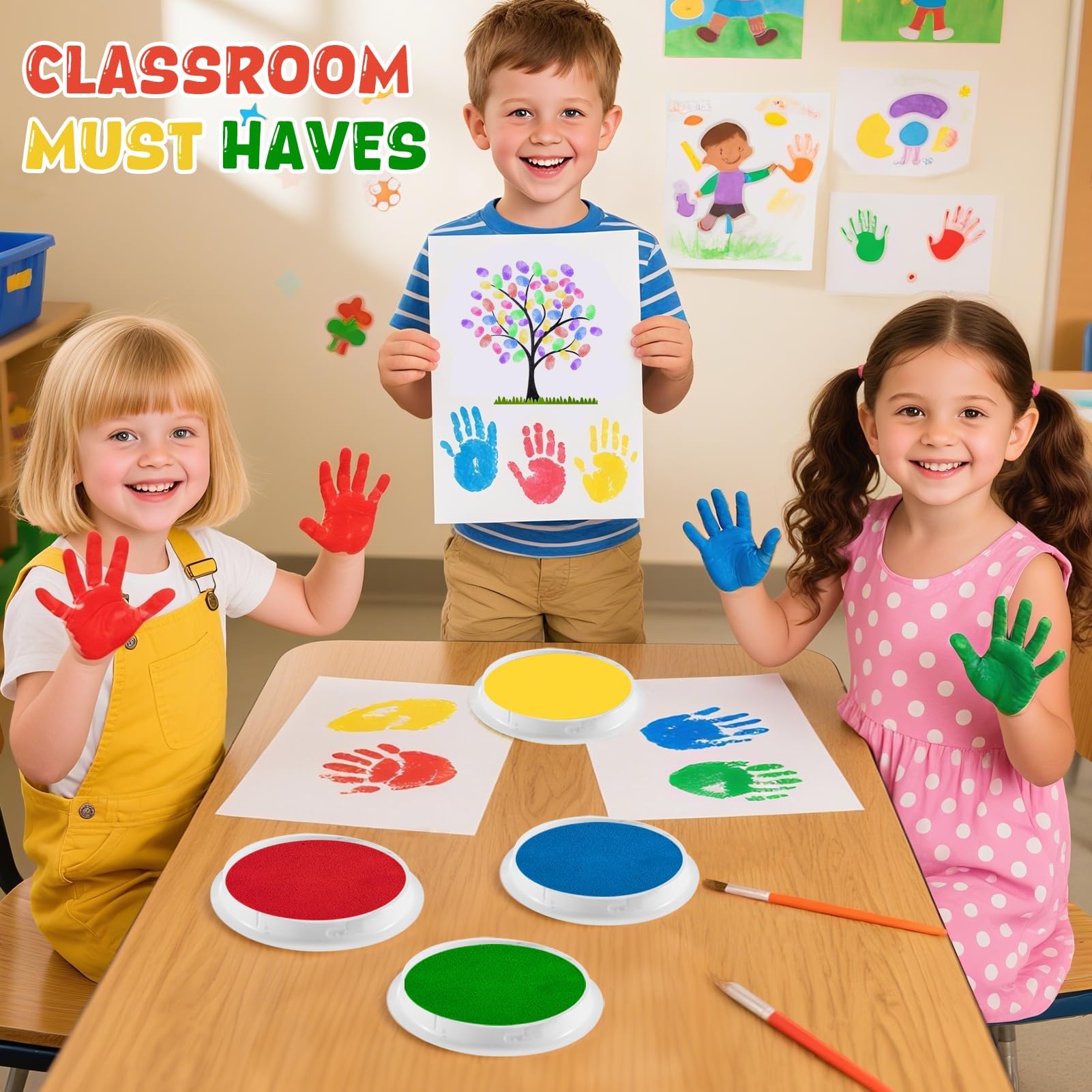 Biggun Ink Pads - Vibrant Colors for Kids Crafts -7