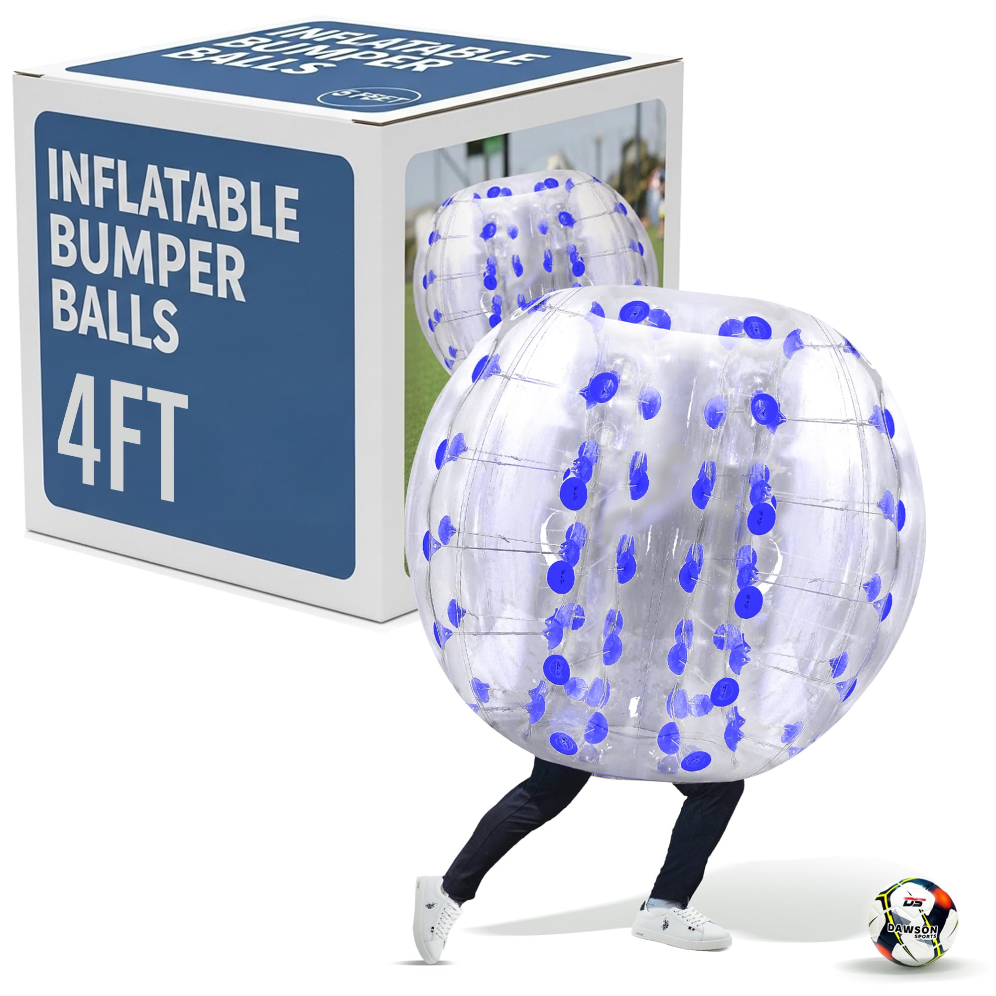 Houseables Human Bubble Ball, Zorb Ball, Bubble Soccer, Zorb
