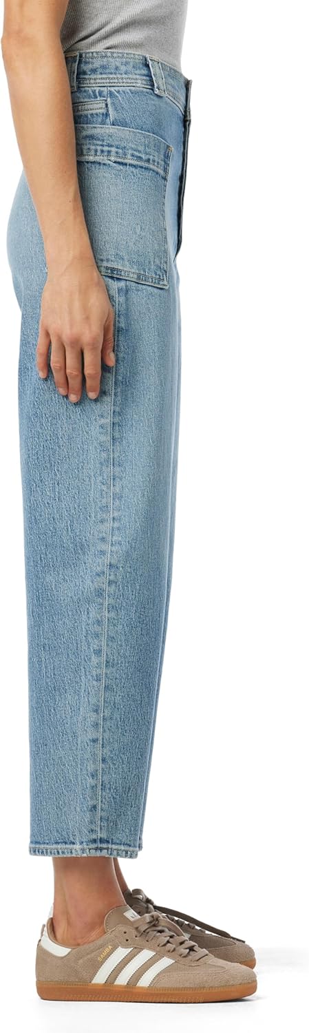 Joe's Jeans Womens The Pheobe Patch Pocket Barrel Leg Jean - Image 2
