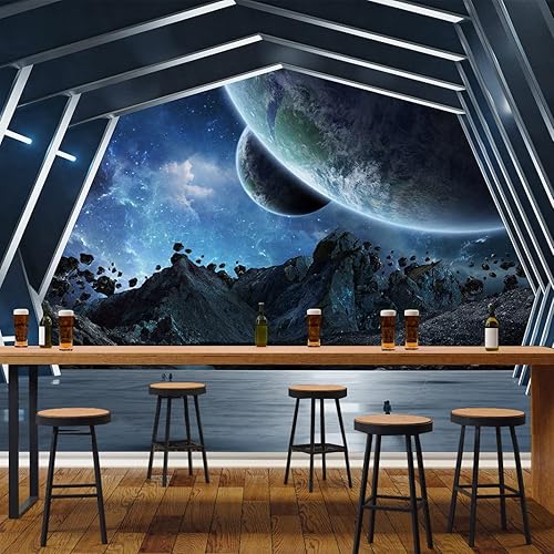 Miniatura 2 de Bormia Papel tapiz 3D para oficina, sala de estar, dormitorio (no se pega ni se pega)