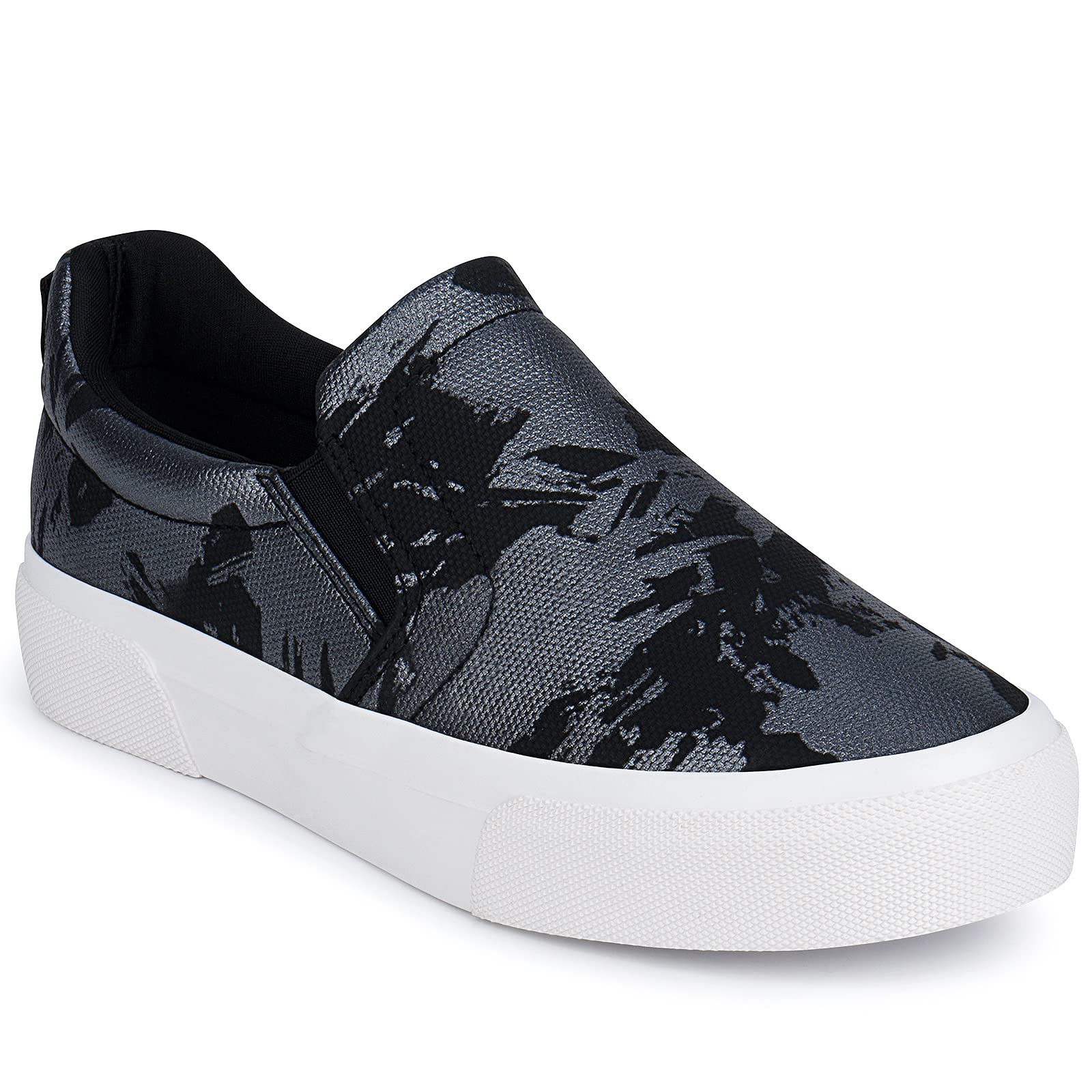 JENN ARDOR Women Slip on Sneaker Casual Canvas Shoes Comfortable Flats Women Loafers