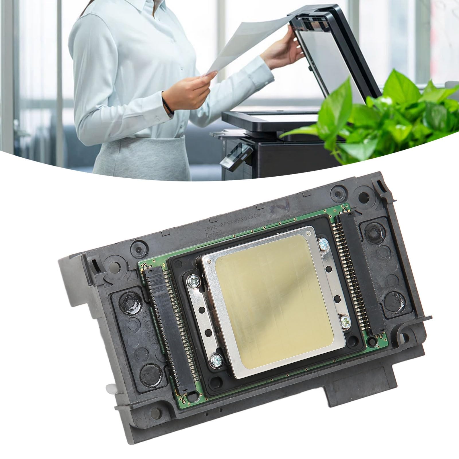 Testina di stampa per stampante a 6 colori Sostituzione di stampa ad alta precisione per XP600 Materiale ABS con prestazioni stabili per uso domestico in ufficio