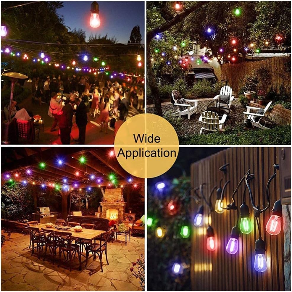 30 Pack LED Color Bulb S14 1W, LED String Light Replacement Bulb for Home Decor Christmas,Holiday,Party,Wedding - Image 5