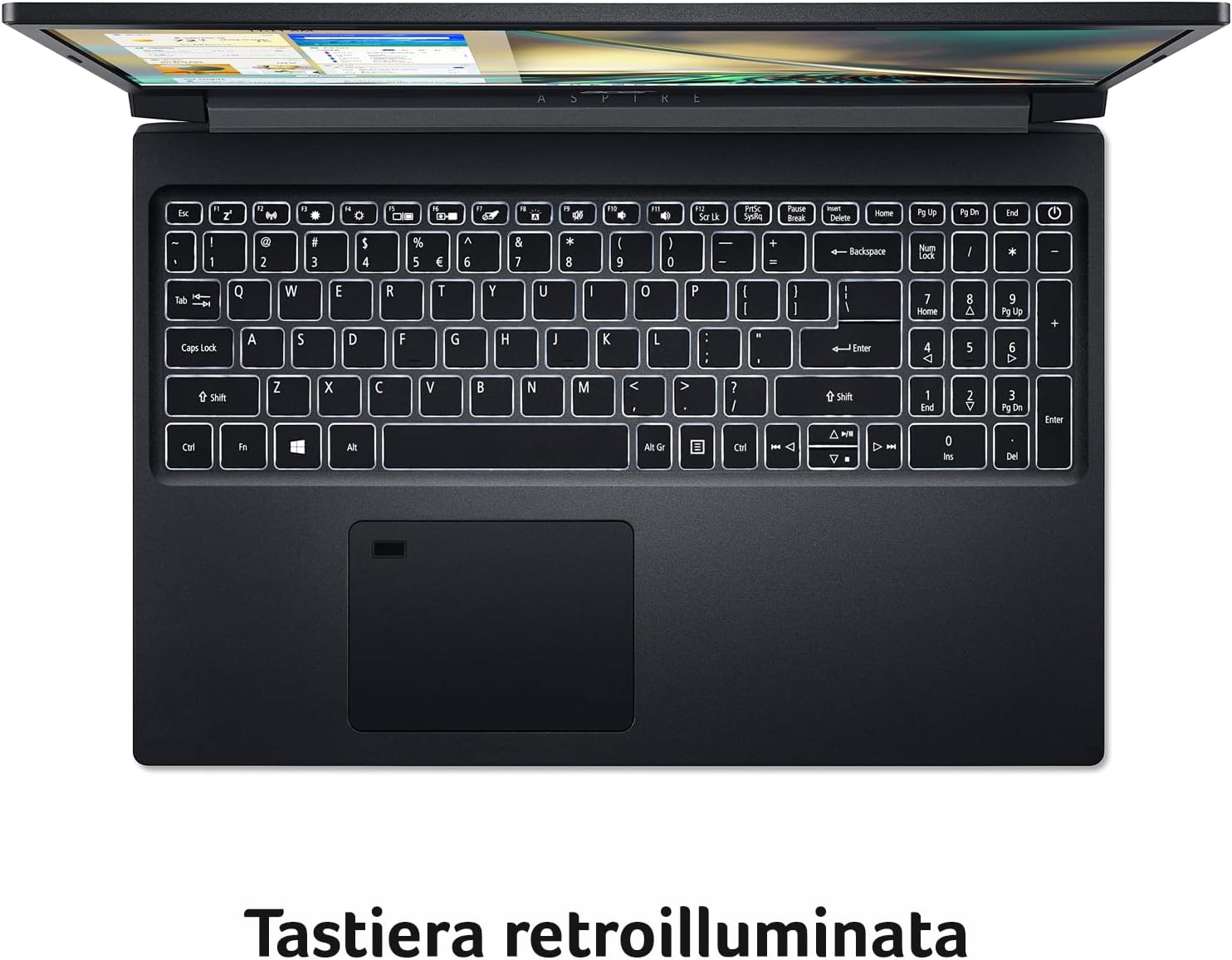 Acer Aspire 7 A715-43G-R7JL Notebook Gaming, Processore AMD Ryzen 5 5625U, RAM 16 GB DDR4, 512 GB PCIe NVMe SSD, Display 15.6 FHD IPS 60 Hz LCD, NVIDIA GeForce RTX 3050 4 GB GDDR6, Windows 11 Home Acer Aspire 7 A715-43G-R7JL Notebook Gaming, Processore AMD Ryzen 5 5625U, RAM 16 GB DDR4, 512 GB PCIe NVMe SSD, Display 15.6 FHD IPS 60 Hz LCD, NVIDIA GeForce RTX 3050 4 GB GDDR6, Windows 11 Home