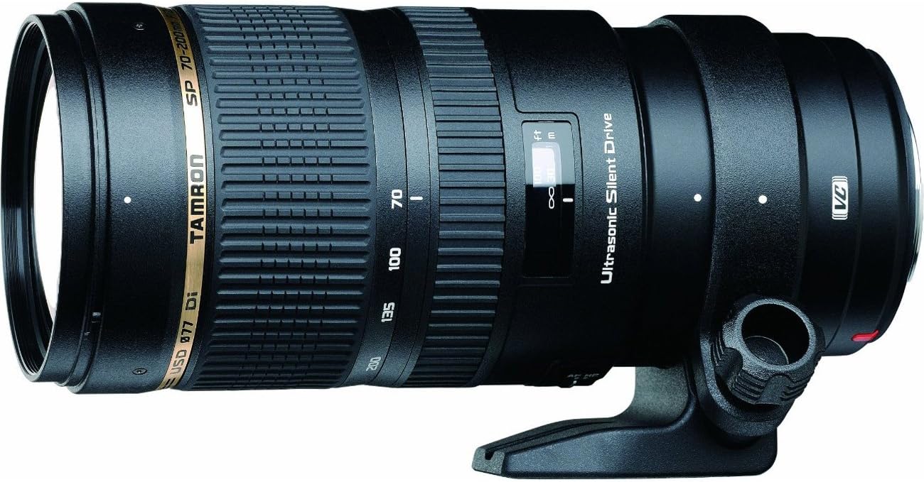 Tamron SP 70-200MM F/2.8 DI VC USD Telephoto Zoom Lens for Nikon (FX) Cameras