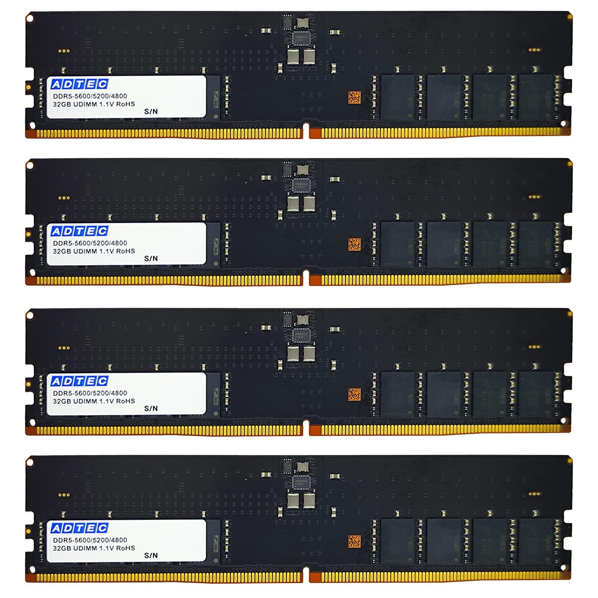 Amazon.co.jp: 【アドテック ダイレクト限定】 DDR5-5600 UDIMM 8GB 4