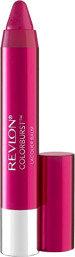 REVLON Colorburst Lacquer Balm - Vivacious - 0.095 Oz, Pink