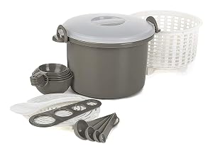 Progressive Rice Pasta Cooker Set 12 Cup Capacity