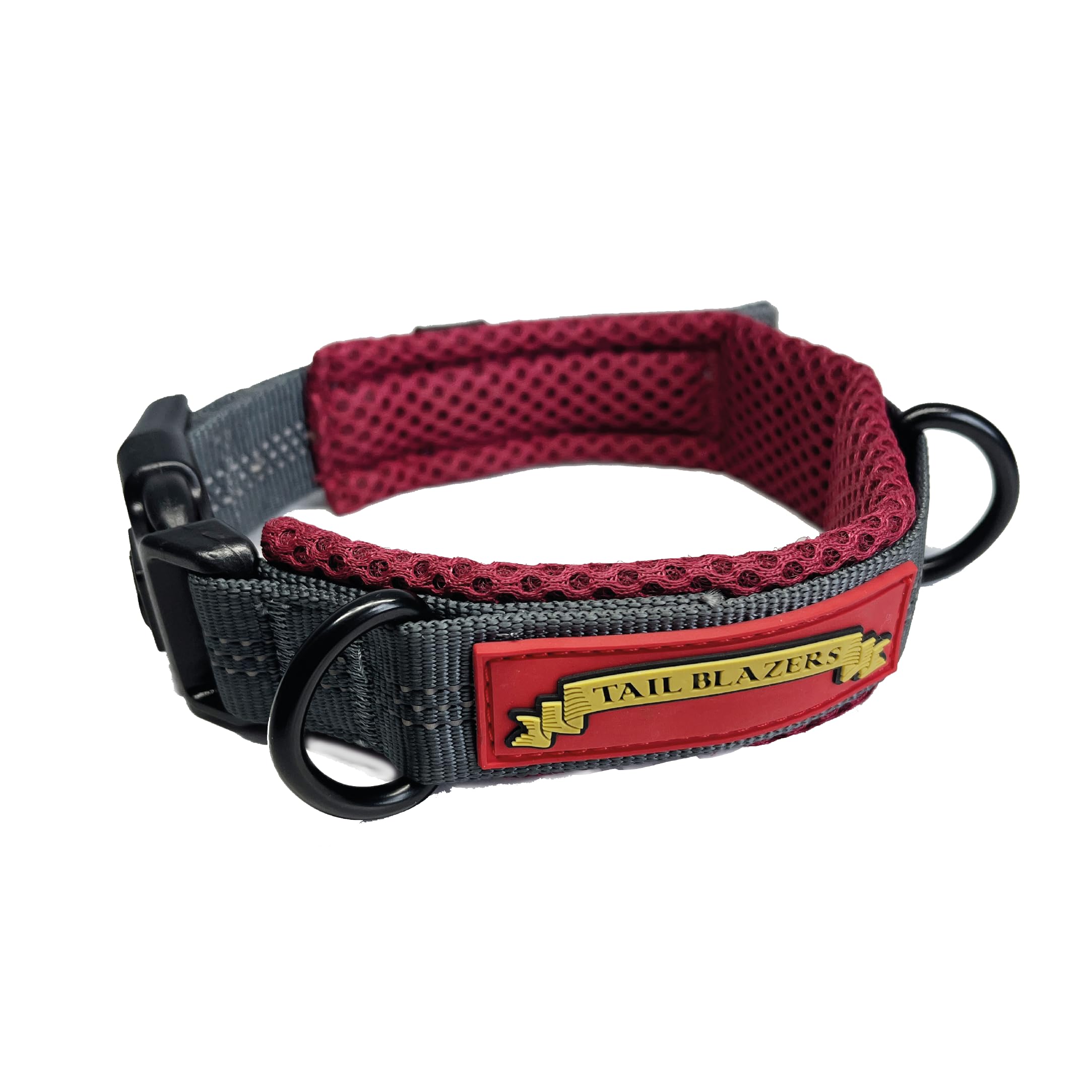 Tail Blazers Adjustable Basic Dog Collar. Light Weight, Durable