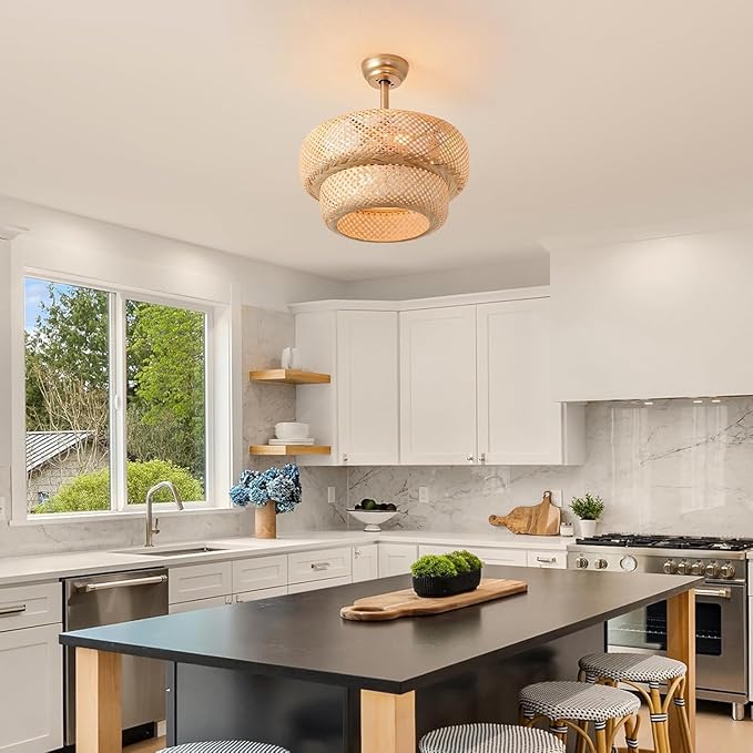 Ventilador de Techo 18.9" Con Luz y Control Remoto 110V miniatura 7