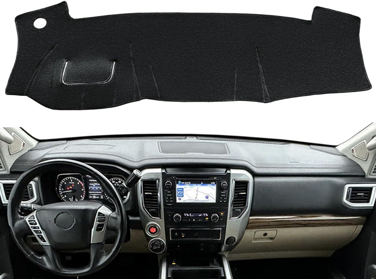 Yiz Dashboard Cover Dash Cover Mat Pad Carpet Custom Fit