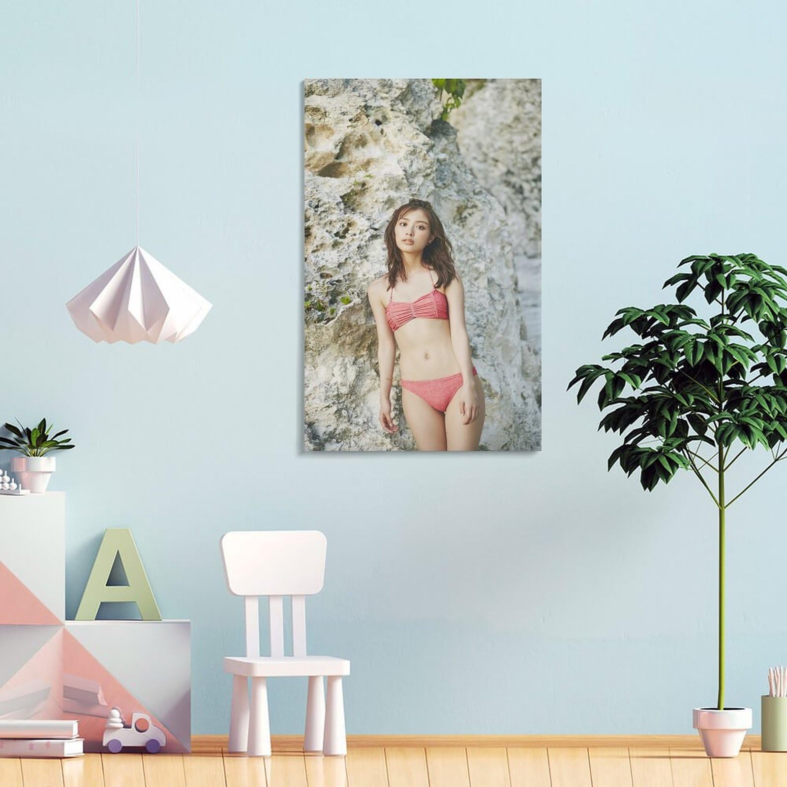 Amazon.co.jp: 内田理央有名人の写真のポスター880 キャンバスアート