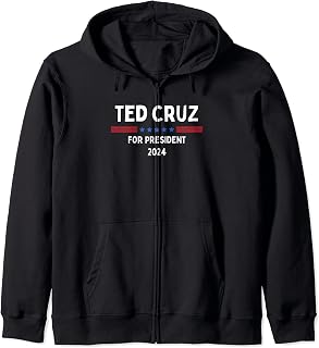 Vote Ted Cruz 2024 For President Election 2024 Republican Zip Hoodie
