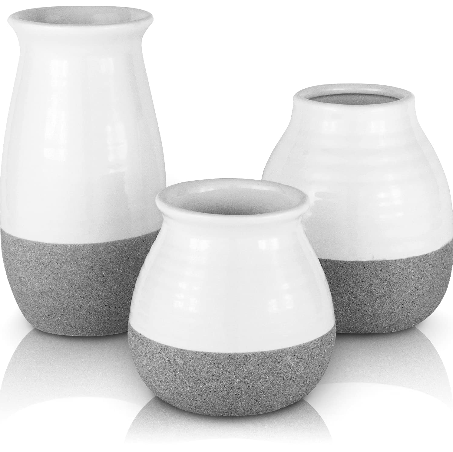 Buy Modern Farmhouse Decor, Vases for Decor, Ceramic Vase Modern Home