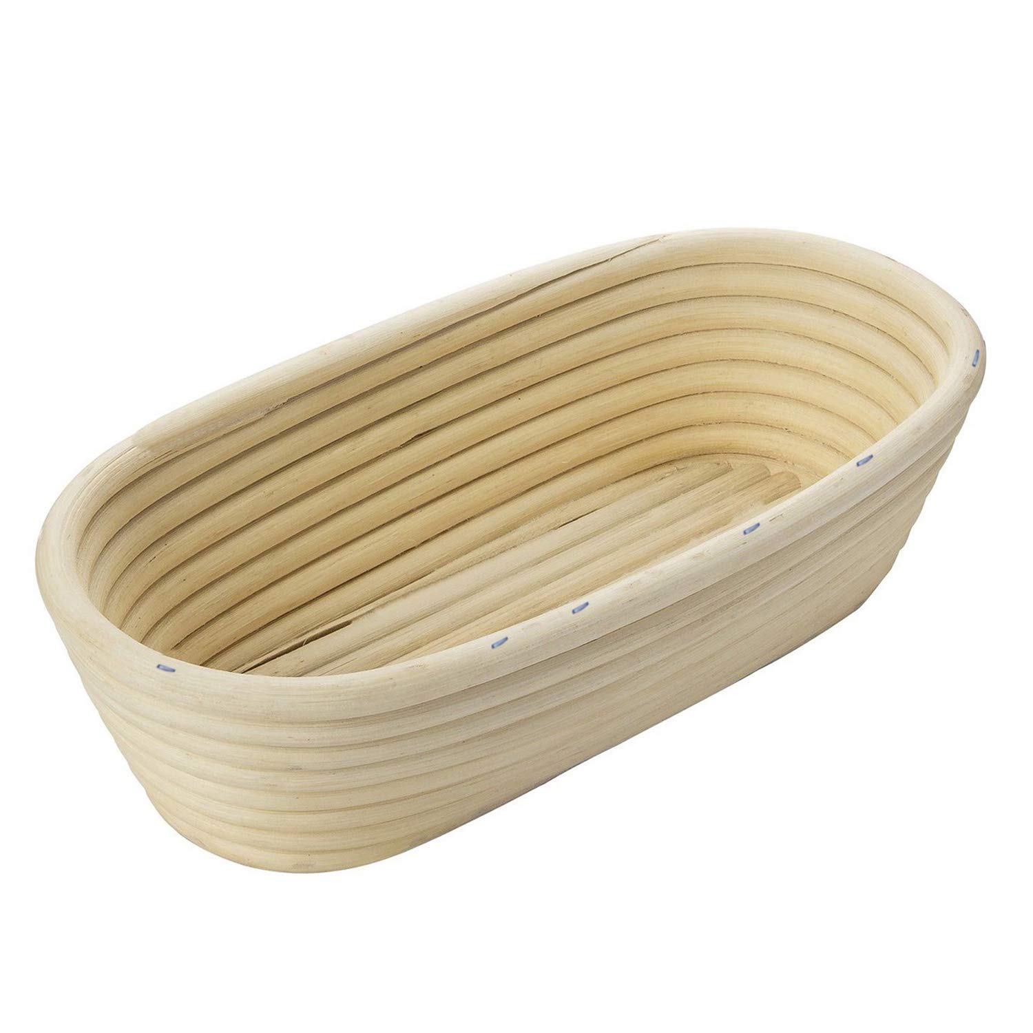 Panier à Banneton Pour Pain, Lot De 8 Ensemble De Paniers De Fermentation, 30 Cm & 35 Cm Corbeille à Fermentation Ovale Avec Brosse, Couteau à Boulanger, Fouet, Kit Boulangerie