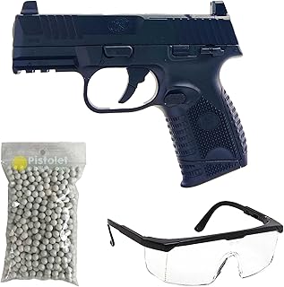Saigo Defense Pack Airsoft Pistolet à Billes FN Herstal 509 Compact MRD à Ressort (Spring) / Matière: Plasique ABS/Puissance 0.2 Joule/Livré avec Accessoires