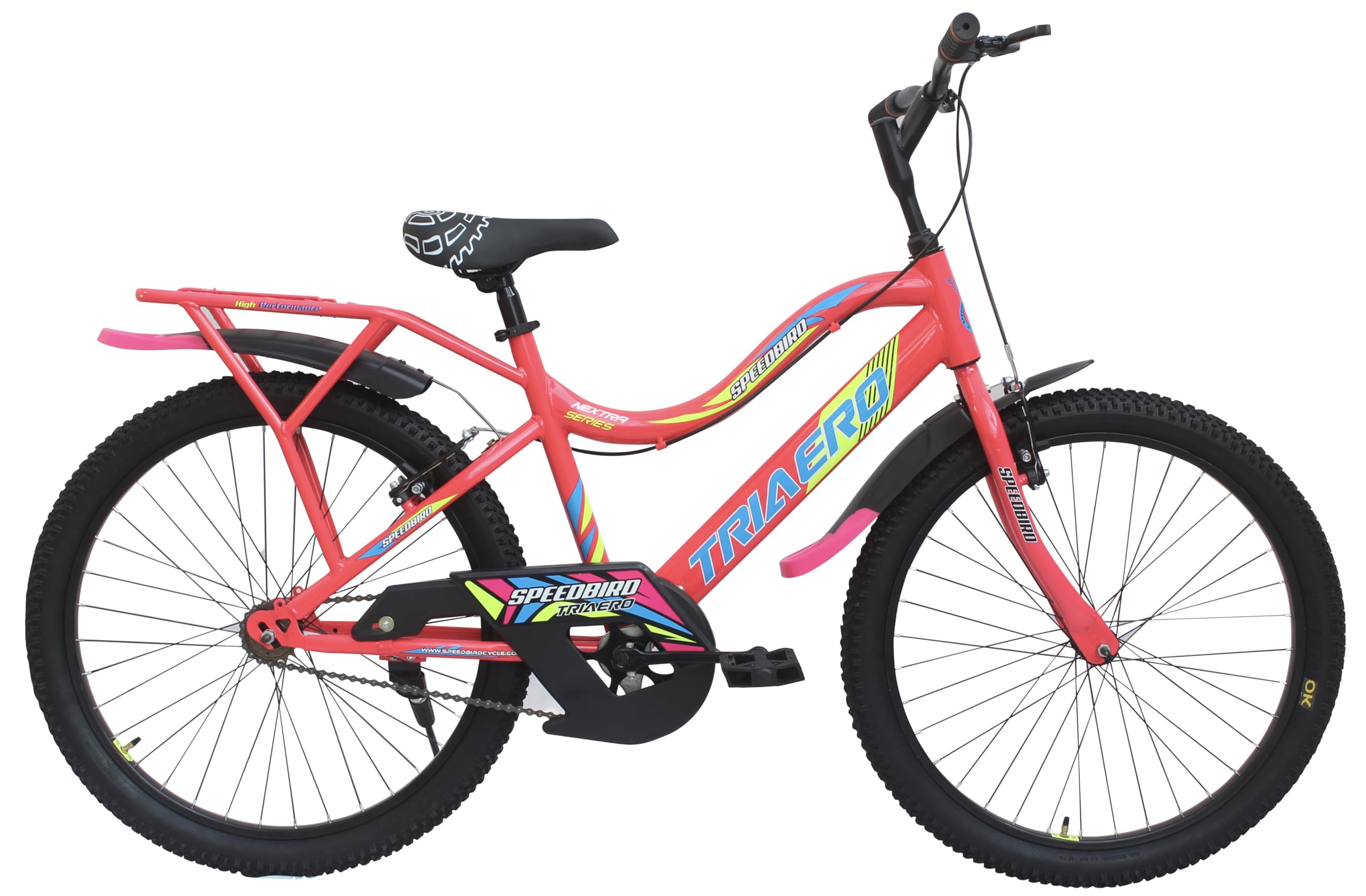 SPEED BIRD TRIAERO 20T | Bicycle for Girls Age Group 5-9 yrs | with Carrier and Side Stand | Pink Colour (Premium Range) (B0CNVRBZPW) Amazon Price History, Amazon Price Tracker