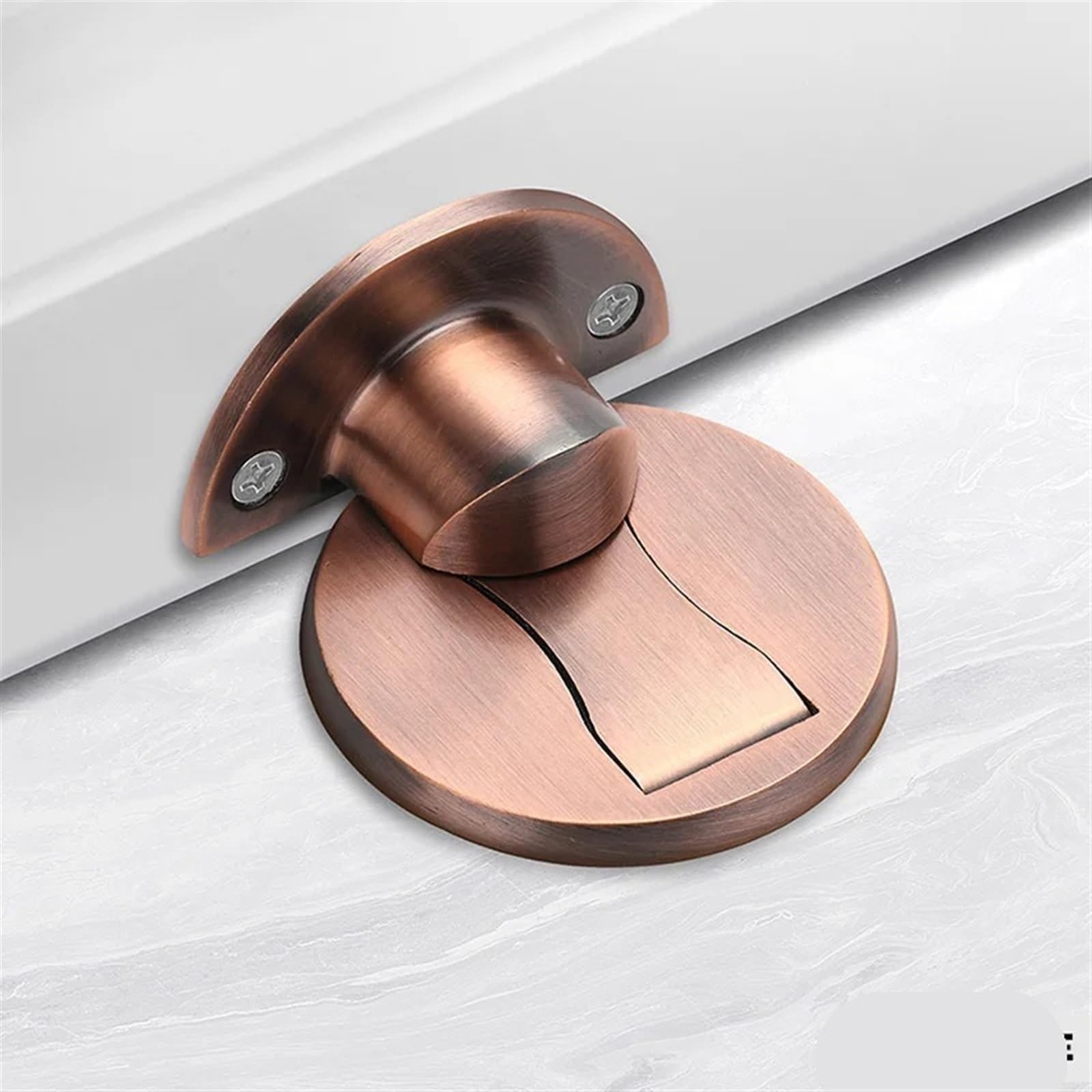 Butée de porte magnétique contre les claquements aimant caché sol inox 304