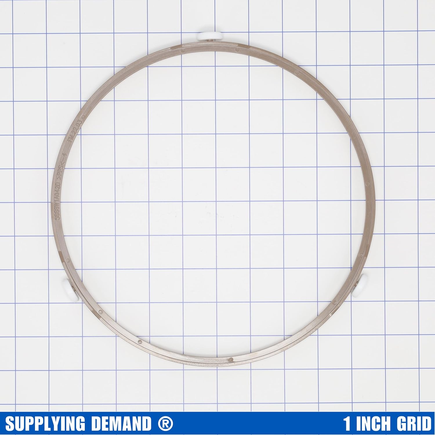 Supplying Demand WB06X45707 Microwave Turntable Tray Support with Roller Wheel Ring - Replaces WB06X35489, WB06X10875