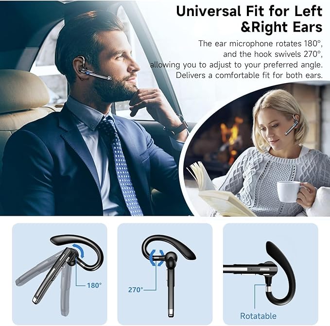 Auricular Bluetooth Boytond V6.1 Manos Libres con Micrófono USB miniatura 7