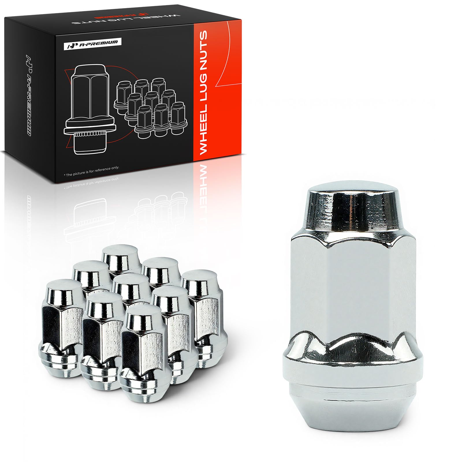 Amazon.com: A-Premium Front or Rear 1/2-20 Wheel Lug Nuts, Set of