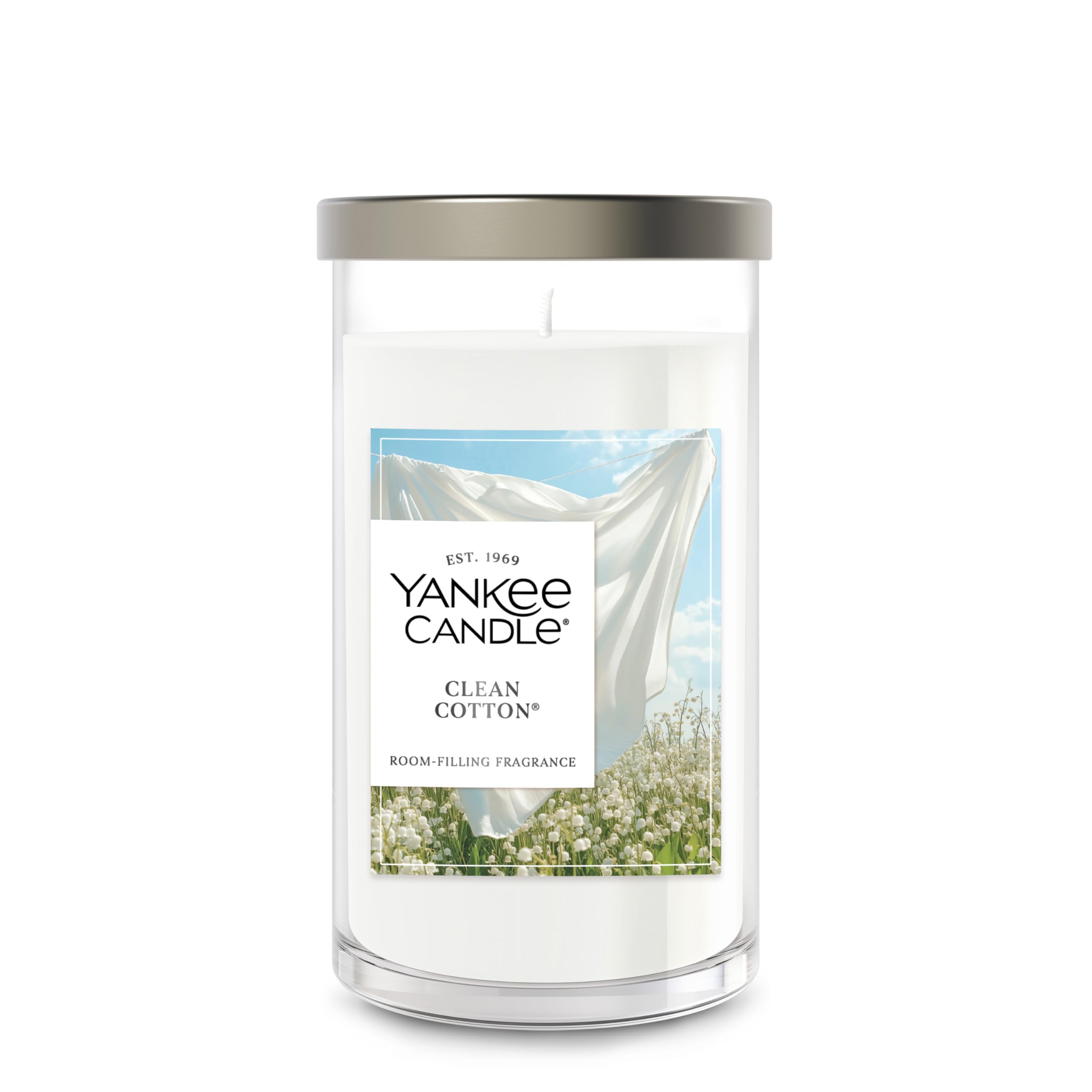 Amazon.com: Yankee Candle Medium Pillar Scented Candle with up to