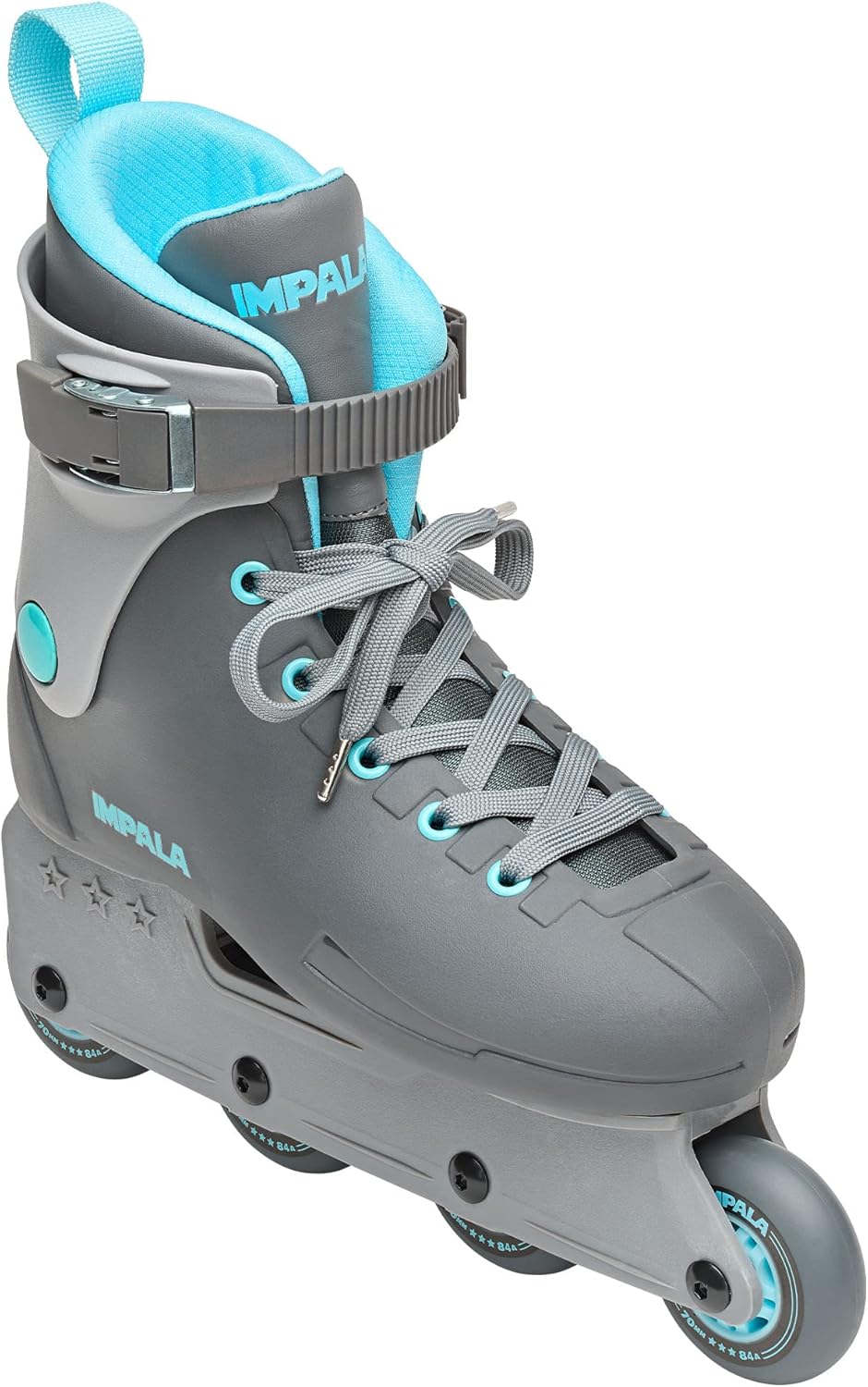 Impala Rollerskates Impala Lightspeed Inline Skate Blue/Grey 6 M