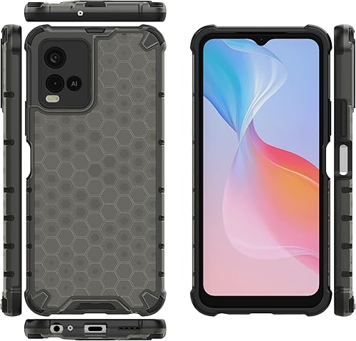 Funda para Vivo Y21, funda para Vivo Y21s y Y33s, color negro