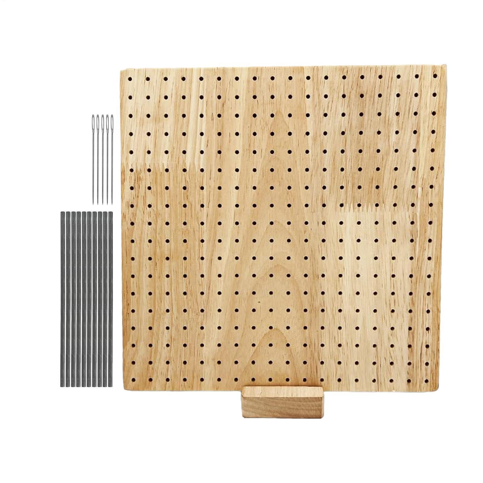 Planche de blocage au crochet en bois pour vos ateliers créatifs - 8