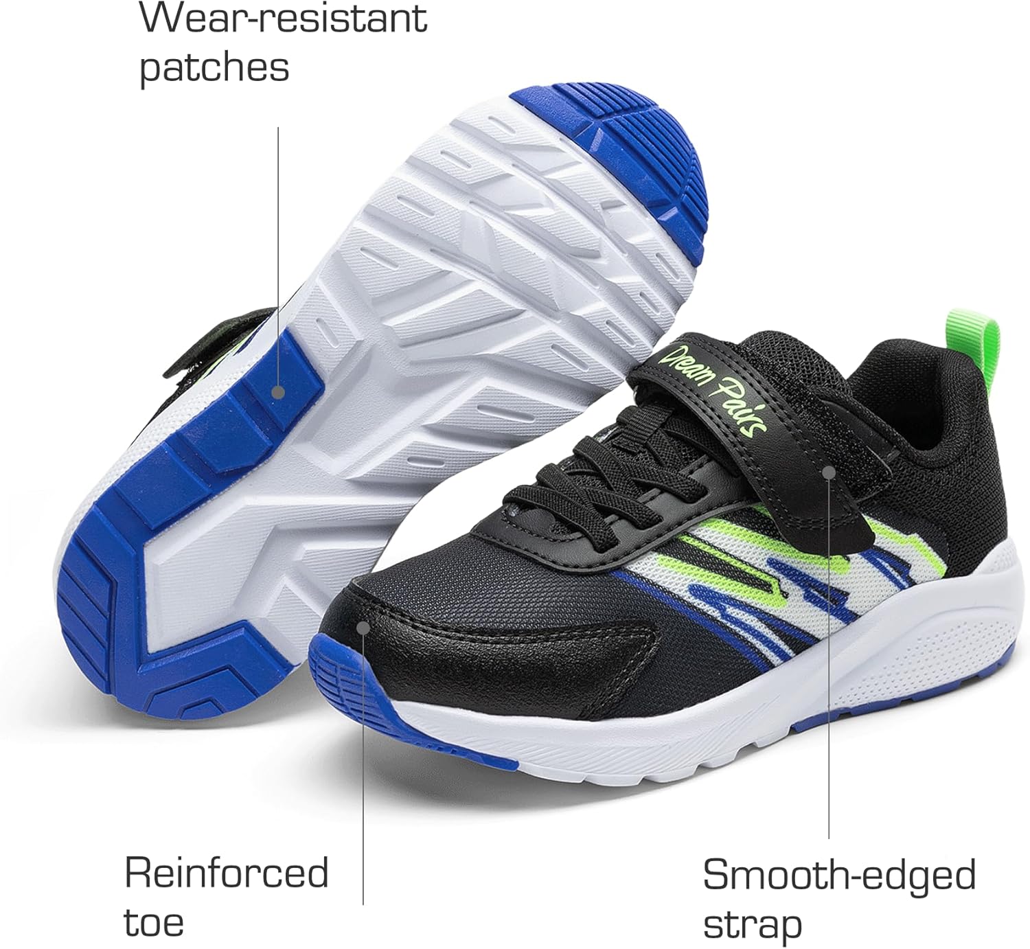 DREAM PAIRS Boys Girls Shoes Kids Tennis Running Athletic School Gym Breathable Lightweight Sneakers for Little/Big Kid - Image 4