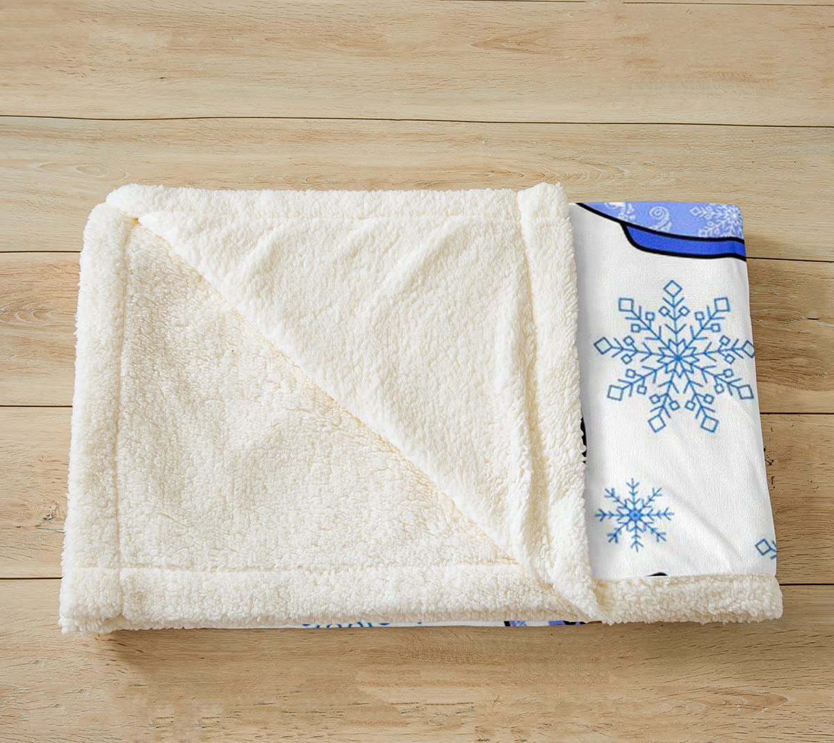 Manta de felpa para niños y mascotas, con diseño de copos de nieve, diseño de copos de nieve, diseño de pug, cachorro, sherpa, manta de animales kawaii, manta mullida para sofá cama, colorido tamaño