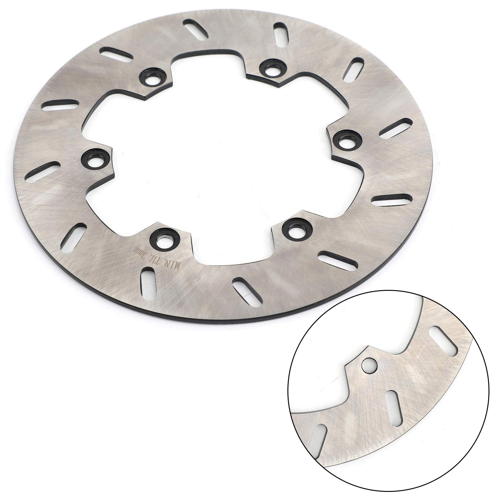 Bruce & Shark Rear Brake Disc Rotor für Yamaha DT 125 R RE RH WR TDR 125 TT250R TTR250 93-14