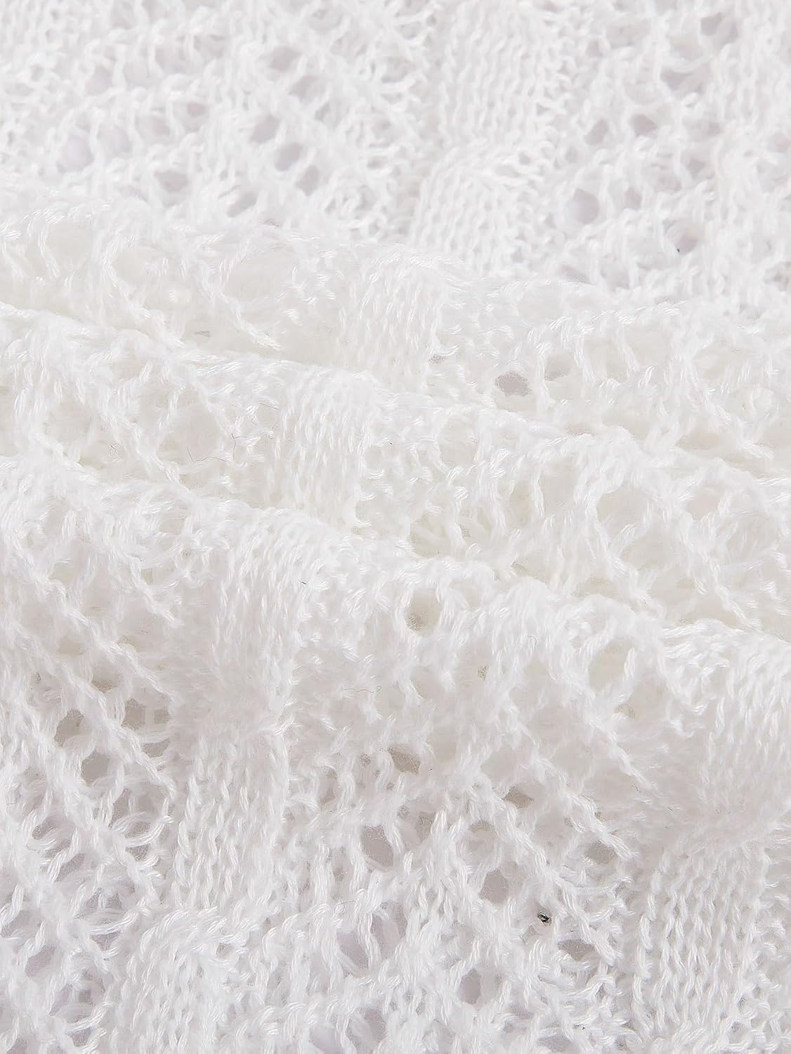 Verdusa Women's Crochet Cover Up Dress Self Tied Backless Knit Halter Dresses Swimsuit Beach Coverups - Image 6