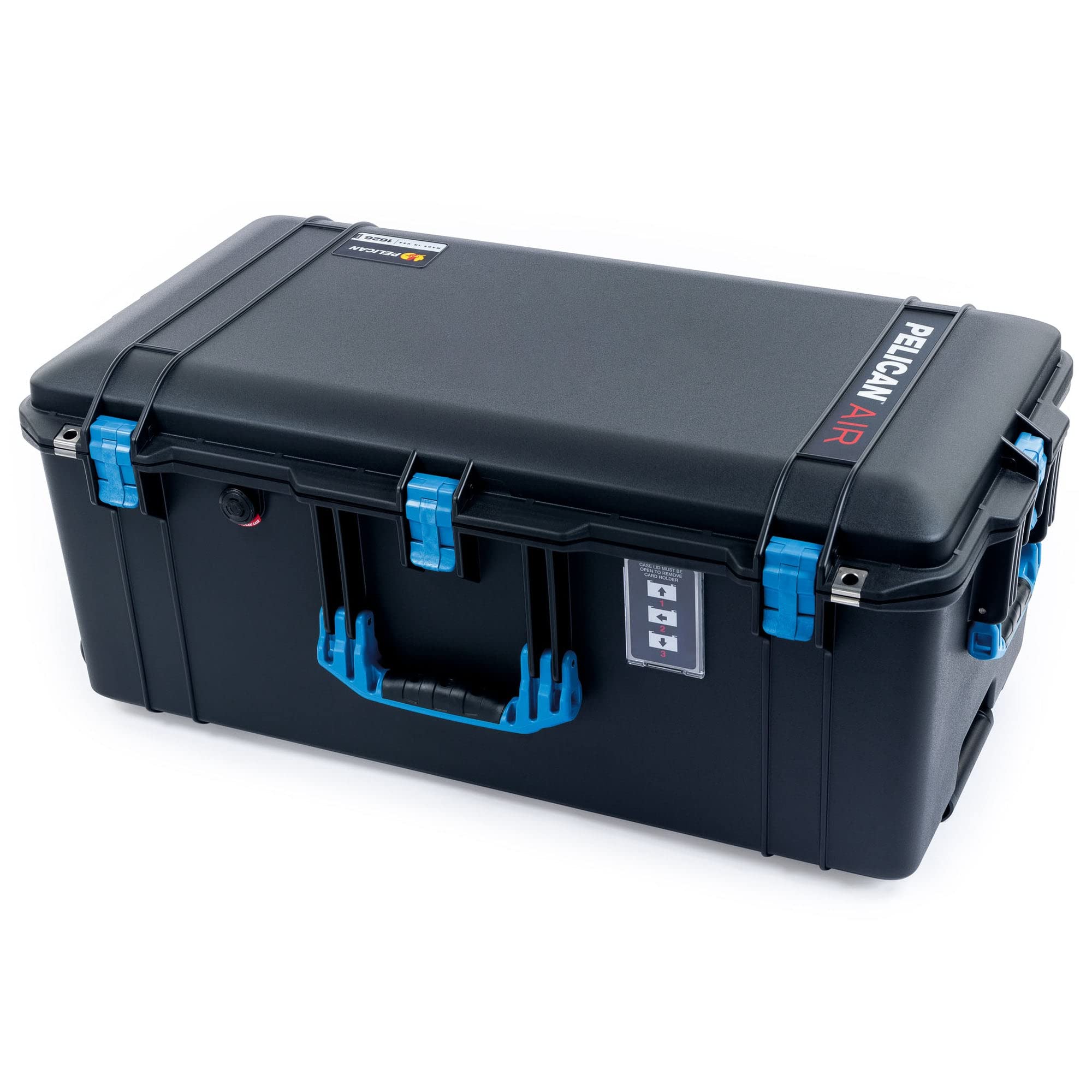 Amazon.co.jp: Pelican 1626 ブラックエアケース。ブルーのハンドルと