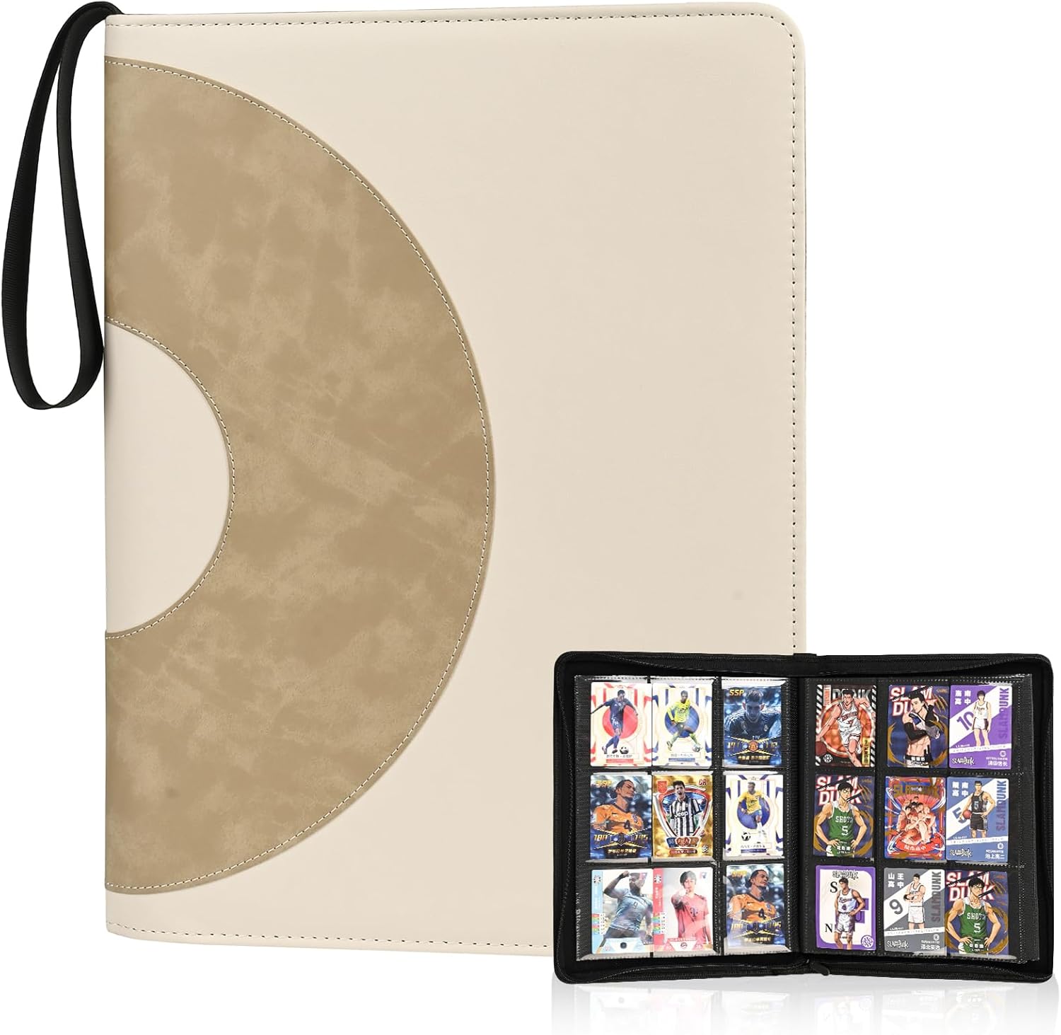 9 Card Binder 360 Pockets, Trading Card Binder 9 Pocket, Side Loading Card Collection Binder, Collectible Card Albums Card Folder for TCG, Sports, Game Cards
