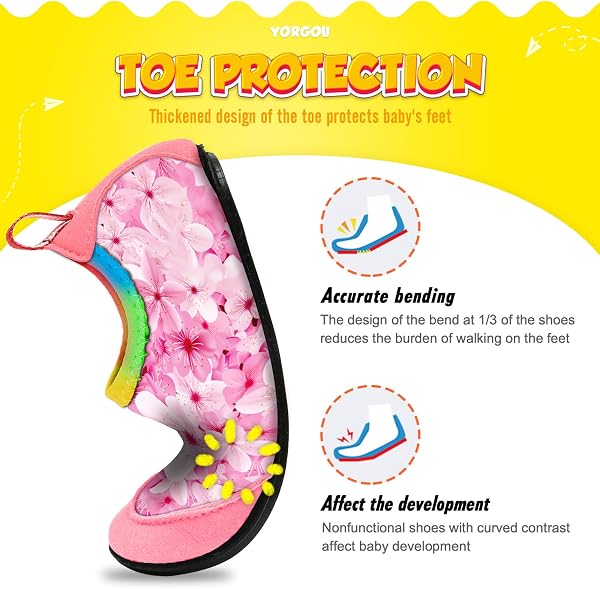 Chaussures Aquatiques Enfants Chaussures d'eau Bébé Séchage Rapide Chaussures Aqua pour Piscine Plage Garçons Filles - 3