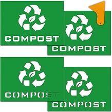 7x10 Inch Compost Sticker & Stencil Kit