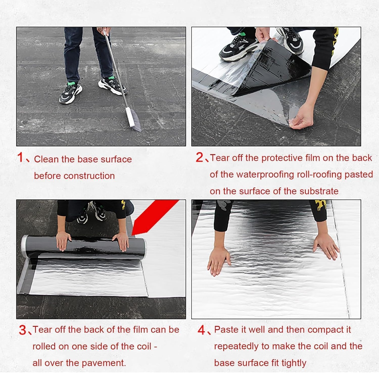 Genérico Rollo de Cinta de Aluminio autoadhesiva para techos - Cinta Impermeable para techos, Membrana butílica autoadhesiva para reparación de techos y canalones (1 x 2 m) - Solución de Sellado Dura
