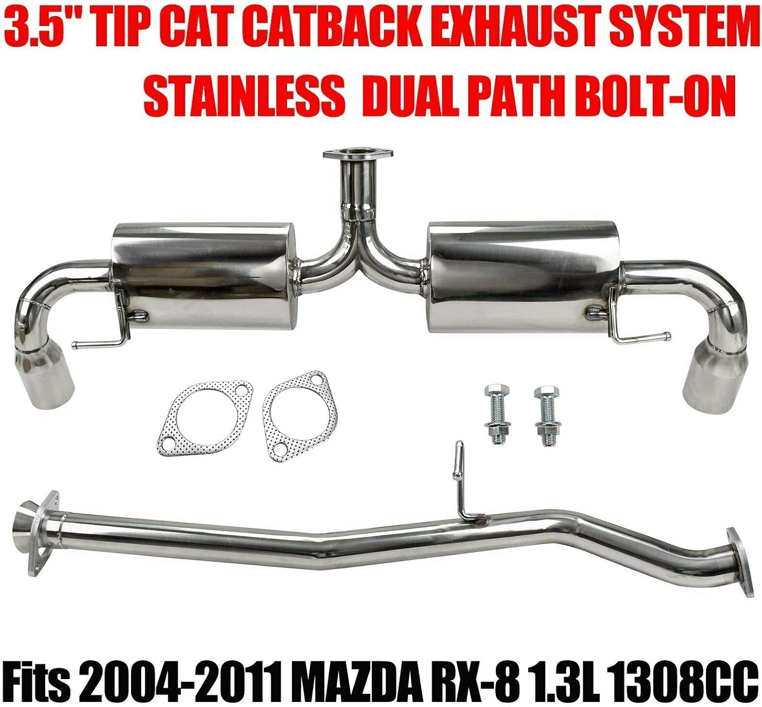 Car & Truck Exhaust Systems MAZDA RX8 SE3P RENESIS STAINLESS CATBACK
