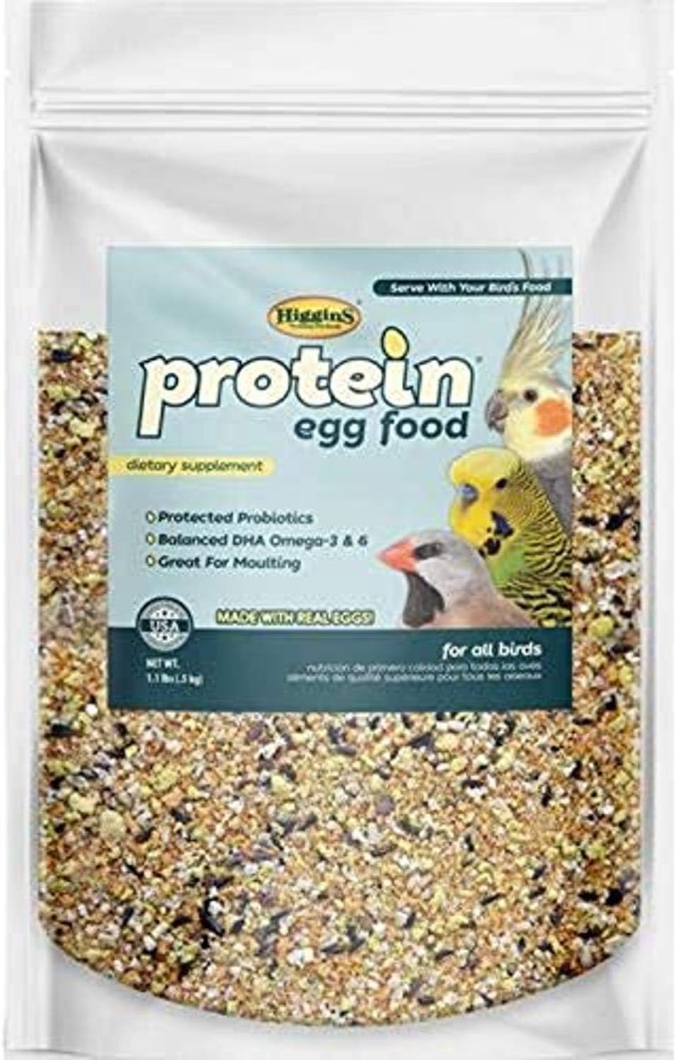 Higgins Protein Egg Food 1.1 Lbs.