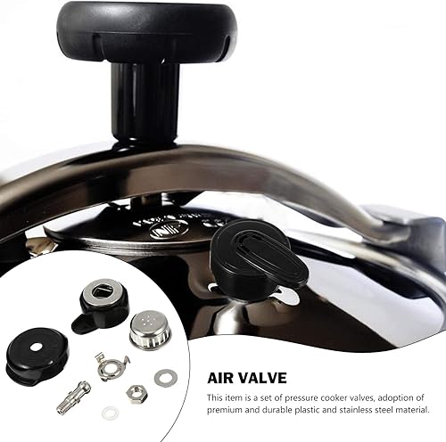 Miniatura 7 de Hemoton Válvula de liberación de olla a presión eléctrica Herramienta de alivio de válvula de jigger pieza de repuesto Accesorios de liberación de
