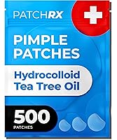 Vista 9 de Parches de espinillas para la cara (240 parches), parches hidrocoloides para el acné con aceite de árbol de té, calcomanías para espinillas, parches